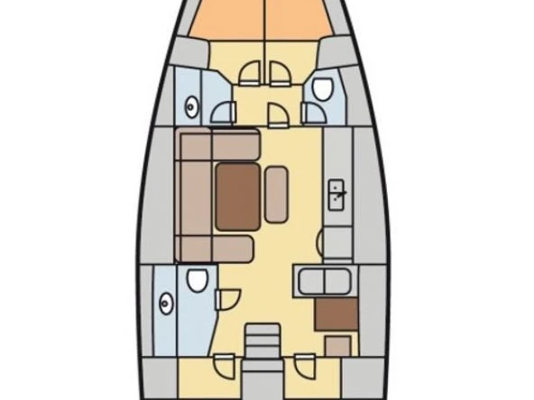 Dufour Dufour 450 Grand Large mieten Fethiye