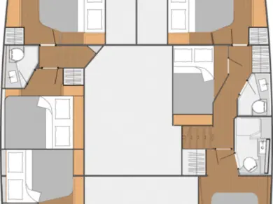 Katamaran mieten in Road Town - Fountaine Pajot Saba 50