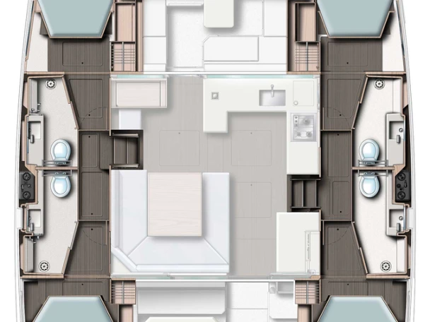 YachtCharter in Belize City - Leopard Catamarans / Robertson & Caine Leopard 45 auf SamBoat