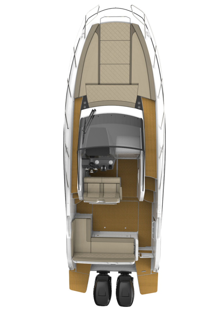 Bootsverleih Quicksilver Quicksilver Activ 875 Sundeck Tribunj Samboat