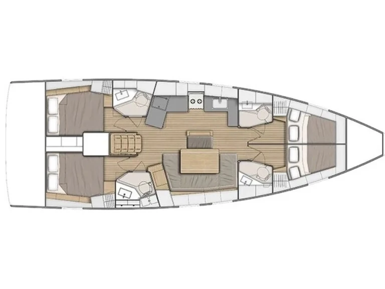Boot mieten Kos günstig Oceanis 46.1