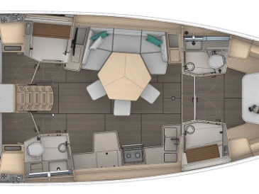 YachtCharter in Marseille - Dufour Dufour 44 auf SamBoat