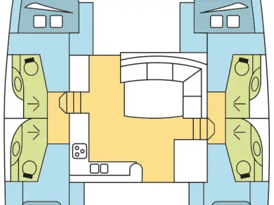 Katamaran mit oder ohne Skipper Leopard Catamarans / Robertson & Caine mieten in Tribunj