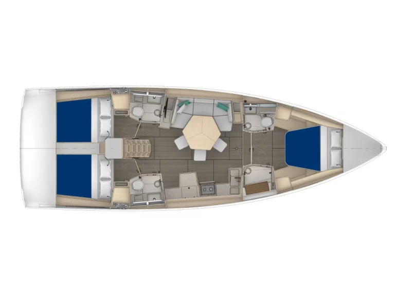 Vermietung Segelboot Dufour mit Führerschein