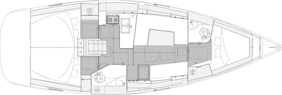 YachtCharter in Punat - Elan Impression 40.1 auf SamBoat