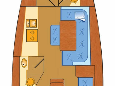 Vermietung Segelboot Bavaria mit Führerschein