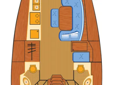 Boot mieten Heiligenhafen günstig Cyclades 43.3
