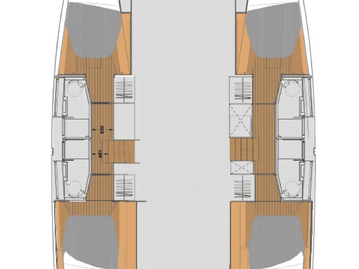 Vermietung Katamaran Fountaine Pajot mit Führerschein
