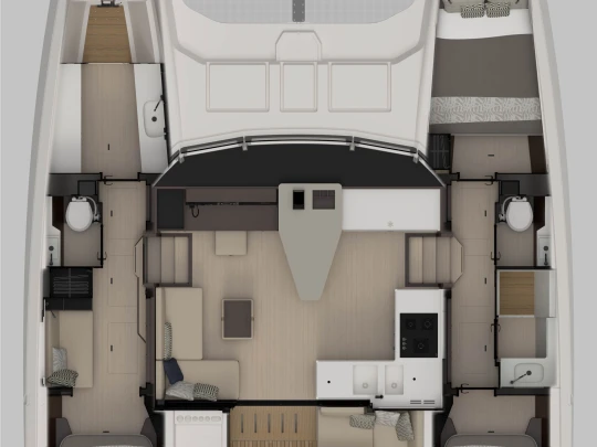 Bootsverleih Nautitech Nautitech 44 Road Town Samboat