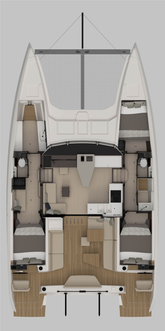 Bootsverleih Nautitech Nautitech 44 Road Town Samboat
