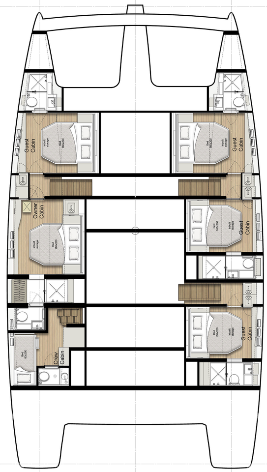 Katamaran mit oder ohne Skipper Sunreef mieten in Ko Kaeo (Koh Kaeo)