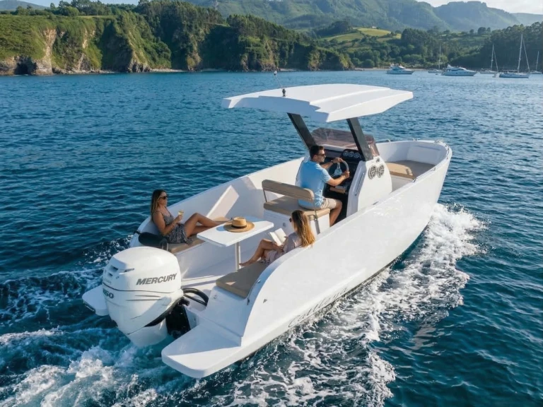 Motorboot mit oder ohne Skipper Cattleya mieten in Gijón