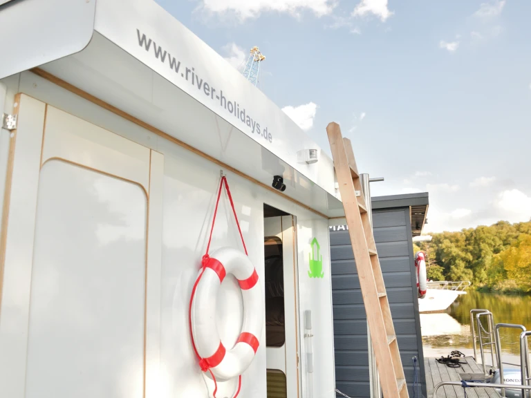 Vermietung Hausboot A mit Führerschein