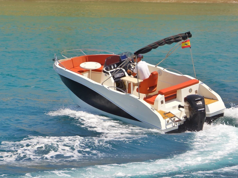 Motorboot mit oder ohne Skipper Okiboats mieten in Puerto Deportivo de Marbella