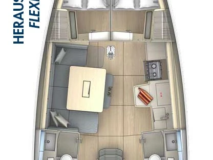 Segelboot mieten in Biograd na Moru - Dufour Dufour 41 Performance