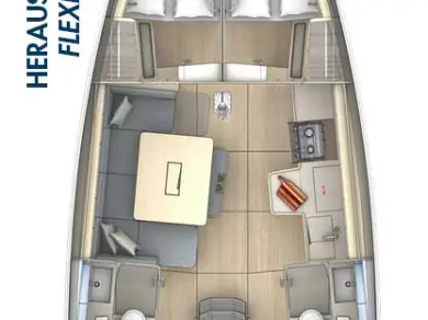 Segelboot mieten in Biograd na Moru - Dufour Dufour 41 Performance