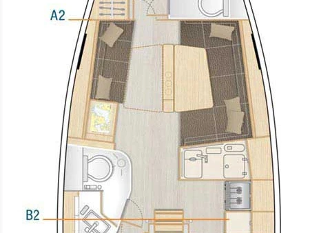 YachtCharter in Šibenik - Hanse Hanse 388 auf SamBoat