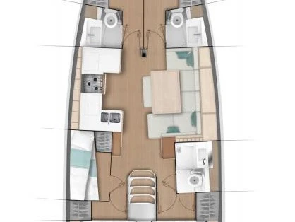 Segelboot mit oder ohne Skipper Jeanneau mieten in Trogir