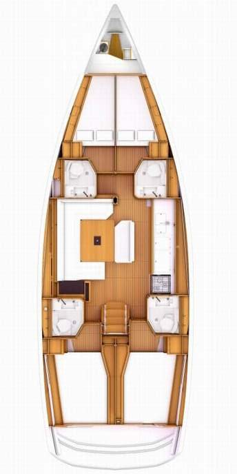 Vermietung Segelboot Jeanneau mit Führerschein