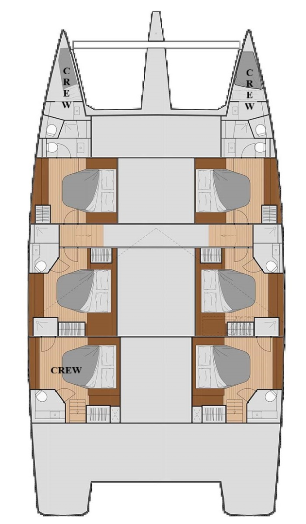 Ein Fountaine Pajot Fountaine Pajot Samana 59 - 5 + 2 cab. mieten in Road Town