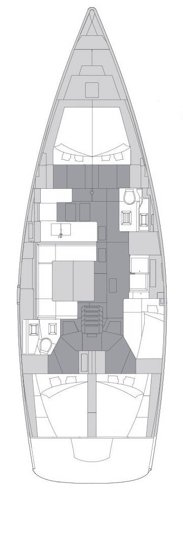 Segelboot mieten in Kaštela - Elan Impression 50.1