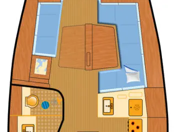 Segelboot mieten in Punat - Hanse Hanse 418