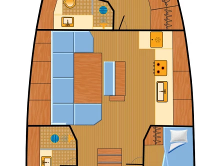 Vermietung Segelboot Hanse mit Führerschein