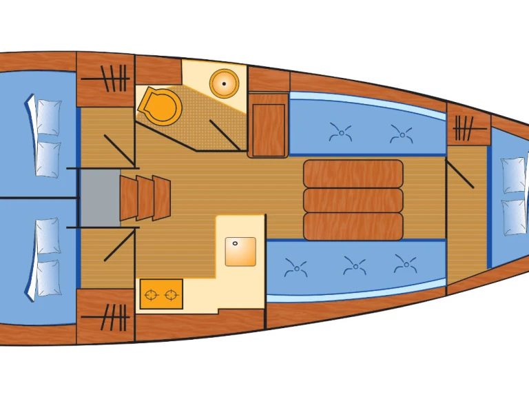 Jeanneau Sun Odyssey 349 mieten Punat