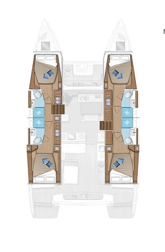 Vermietung Katamaran Lagoon mit Führerschein