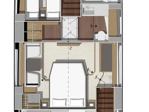 Jeanneau Prestige 520 Flybridge - 3 + 1 cab. mieten Split
