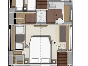 Jeanneau Prestige 520 Flybridge - 3 + 1 cab. mieten Split