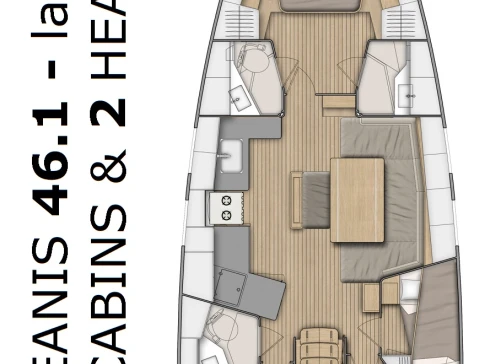 Bootsverleih Bénéteau Oceanis 46.1 Pomer Samboat