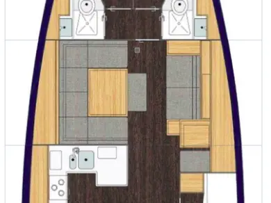 Vermietung Segelboot Bavaria mit Führerschein