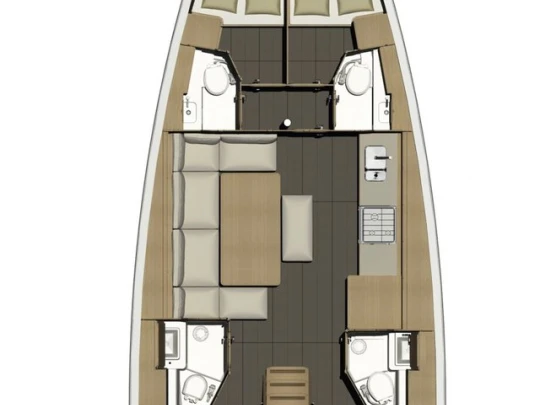 Boot mieten Kaštela günstig Dufour 460 Grand Large