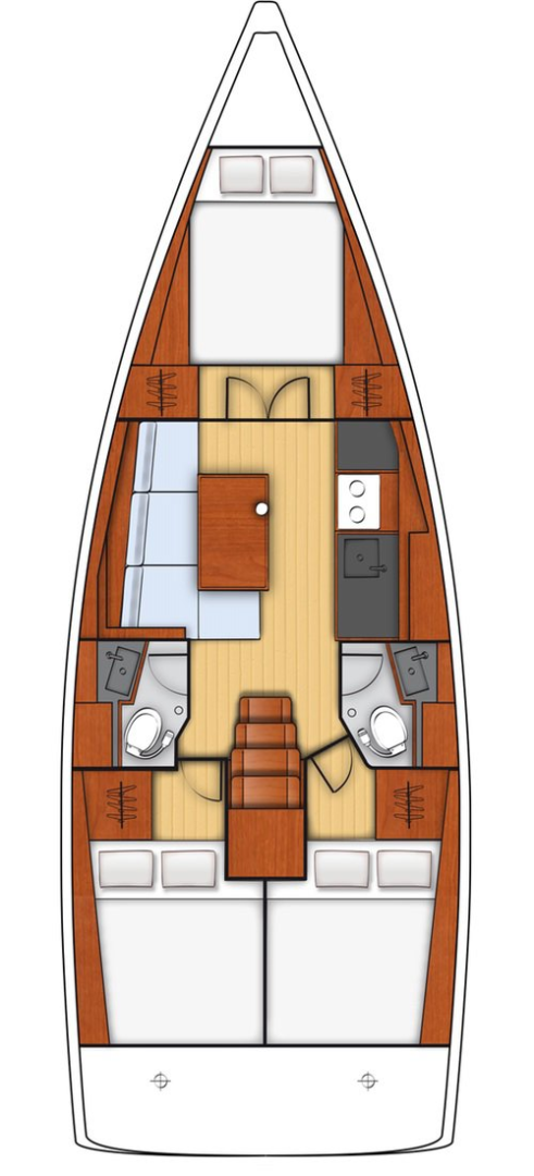 Segelboot mit oder ohne Skipper Bénéteau mieten in Pula