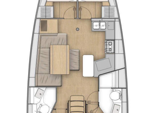 Segelboot mit oder ohne Skipper Bénéteau mieten in Fethiye