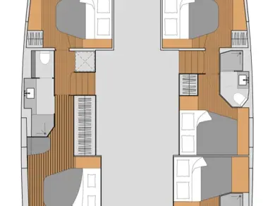 Katamaran mit oder ohne Skipper Fountaine Pajot mieten in Néa Péramos