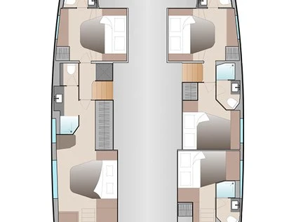 Vermietung Katamaran Fountaine Pajot mit Führerschein