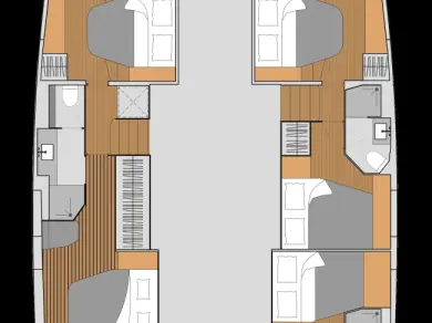 Fountaine Pajot Aura 51 mieten Frenchtown