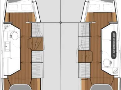 Ein Fountaine Pajot Lucia 40 mieten in Frenchtown
