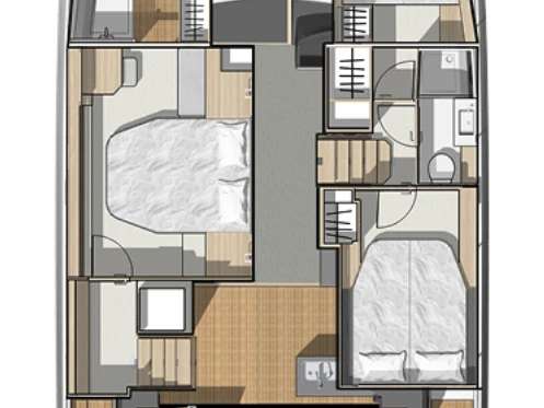 Boot mieten Marsh Harbour günstig Fountaine Pajot MY5