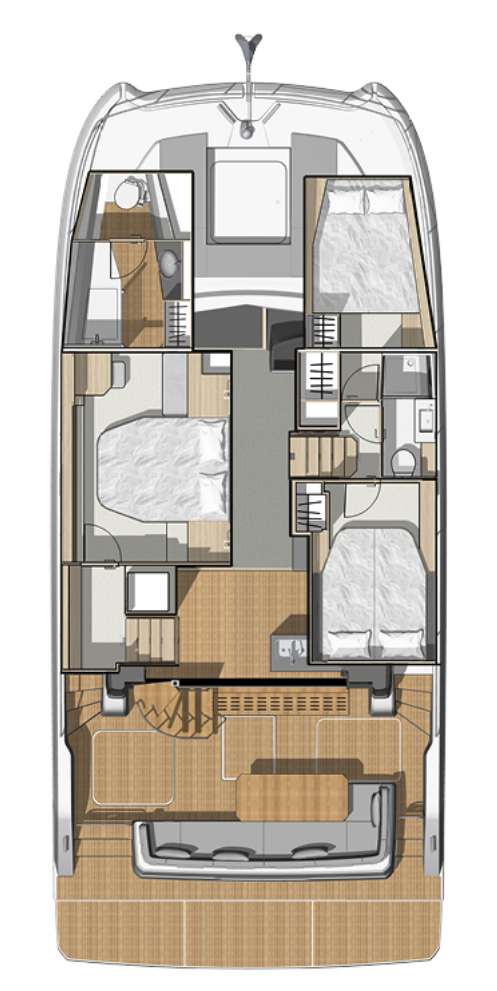 Boot mieten Marsh Harbour günstig Fountaine Pajot MY5