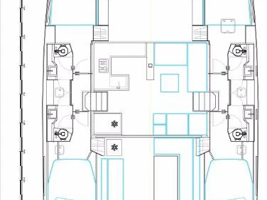 Bootsverleih Nautitech Nautitech 46 Fly Álimos Samboat