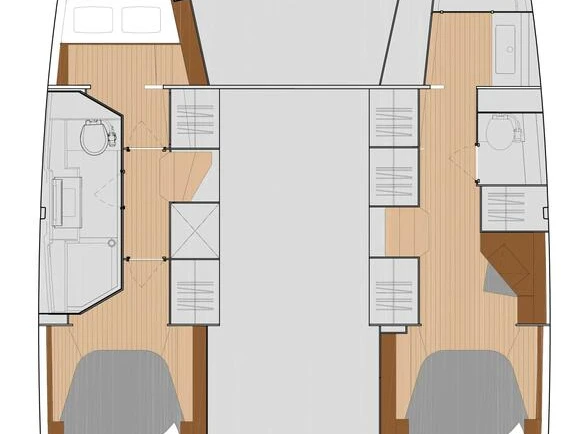 Vermietung Katamaran Fountaine Pajot mit Führerschein