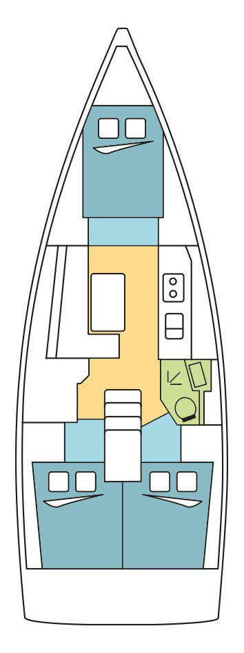 YachtCharter in La Rochelle - Bénéteau Oceanis 38.1 auf SamBoat