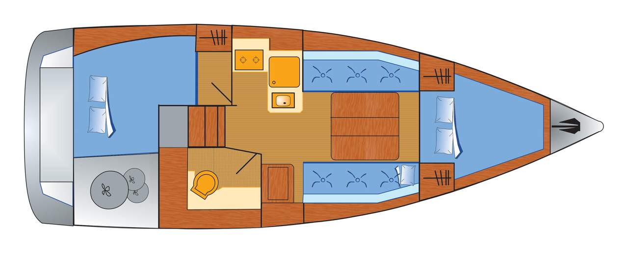 Boot mieten Heiligenhafen günstig Dufour 310