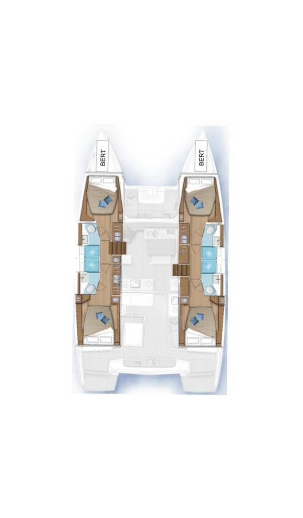 YachtCharter in Road Town - Lagoon Lagoon 46 auf SamBoat