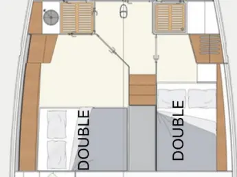 Segelboot mieten in Gouviá - Hanse Moody 54 DS