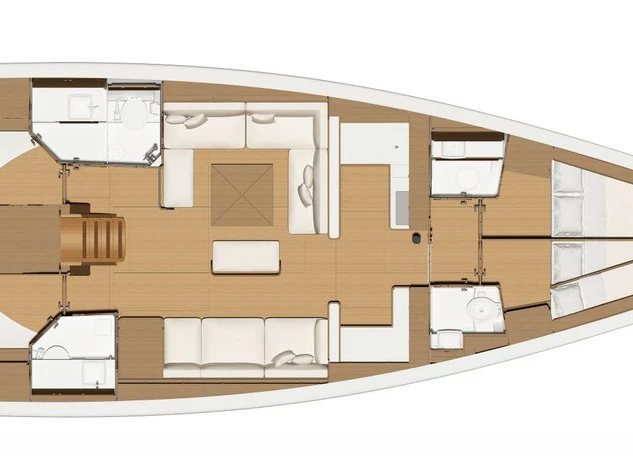 Segelboot mit oder ohne Skipper Dufour mieten in Gouviá