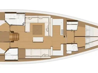 Segelboot mit oder ohne Skipper Dufour mieten in Gouviá
